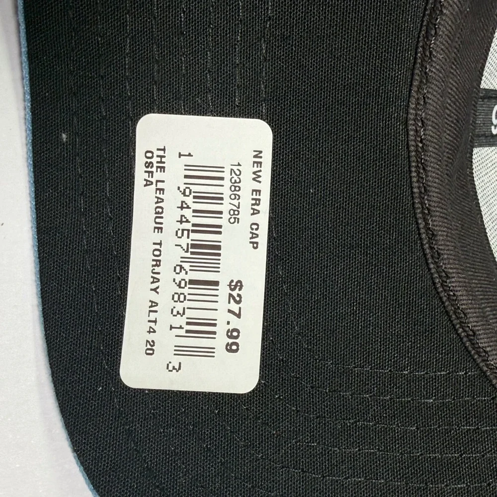 New Era 9FORTY Hat Mens OSFA Navy Blue Toronto Blue Jays MLB Adjustable Cap